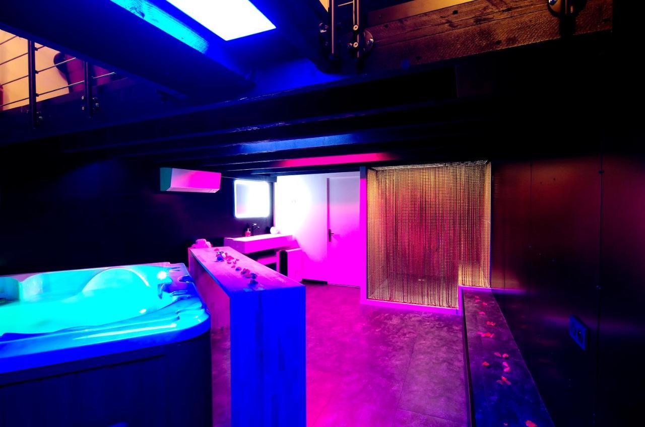Mieuxqualhotel Jacuzzi Privatif La Retro Бордо Экстерьер фото